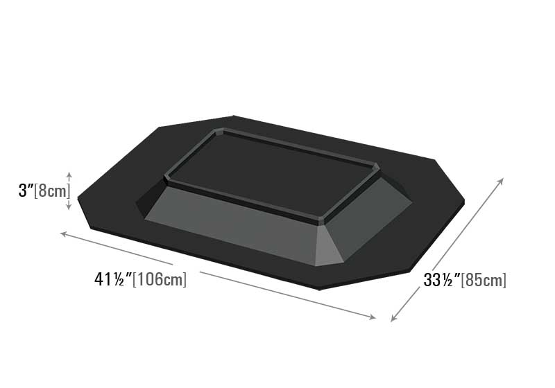 Rectangular Pyramid Bin Top [BLP-6]