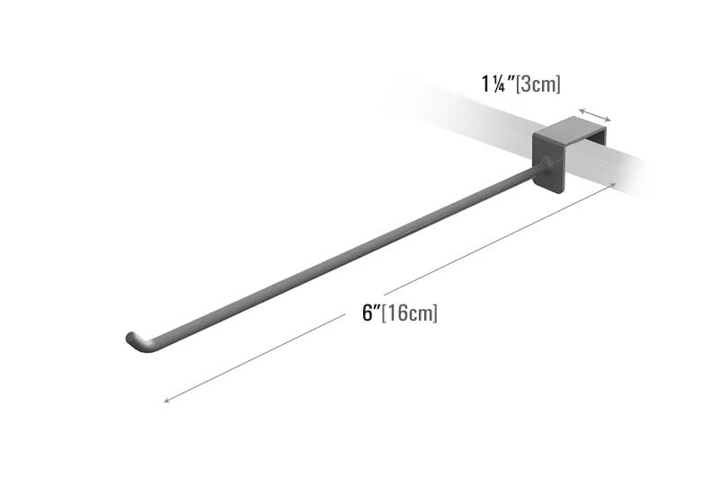 Peg Hook [V-PEG-6"]