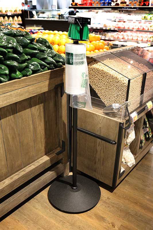 Upright 36" or 55" Bag Holder [BLBDF36 | BLBDF55]