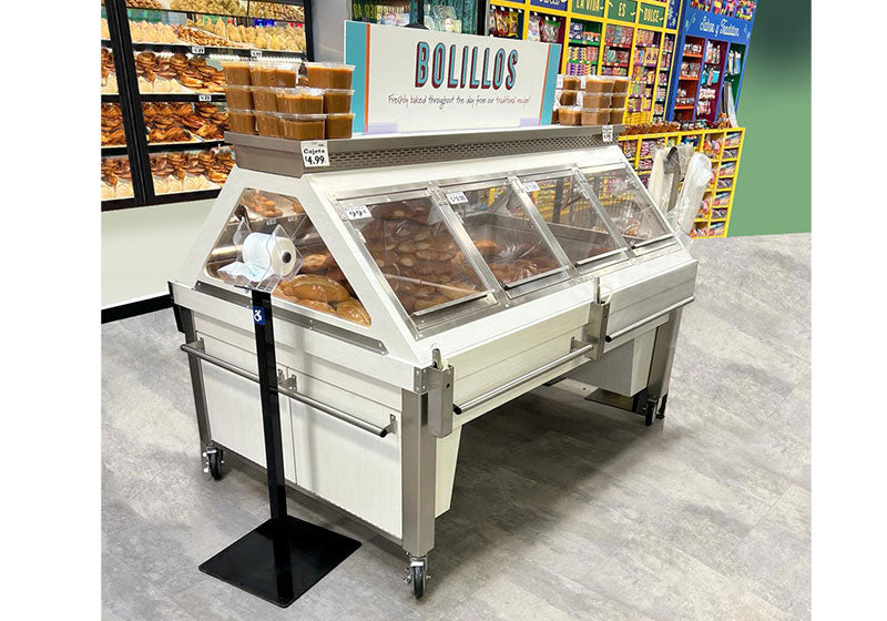 Hot Bread Display [Bolillo 88x52x52]