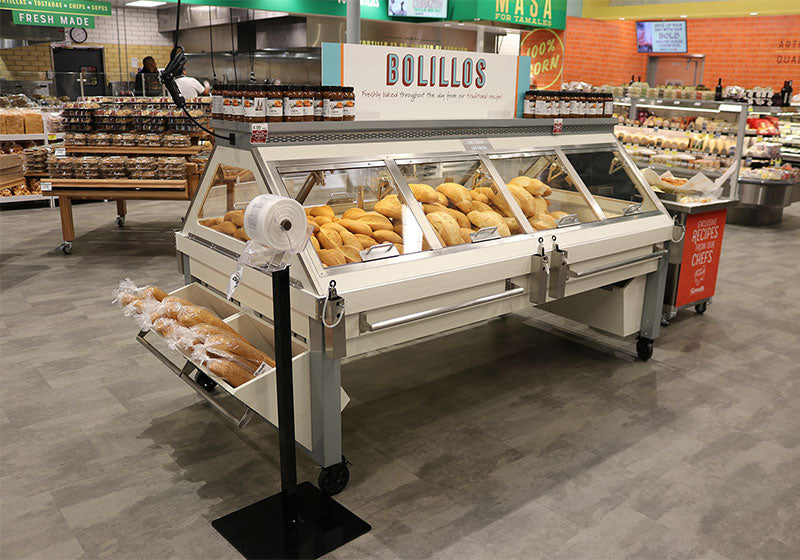 Hot Bread Display [Bolillo 88x52x52]