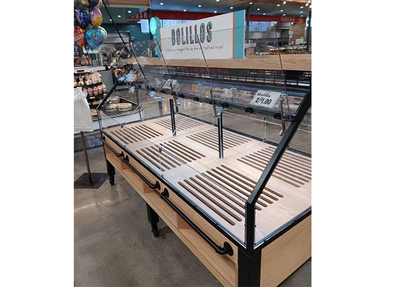 Hot Bread Display [Bolillo 6']