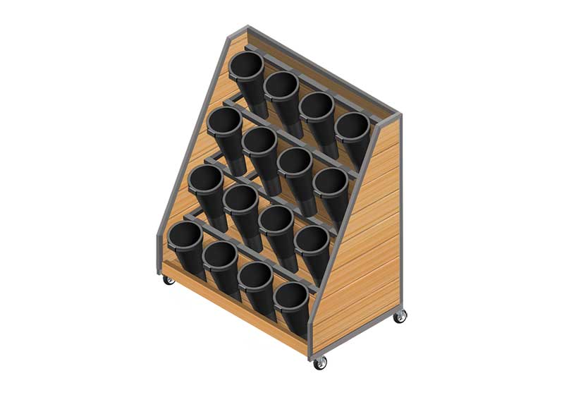 Flower Bucket Display [MF0120]