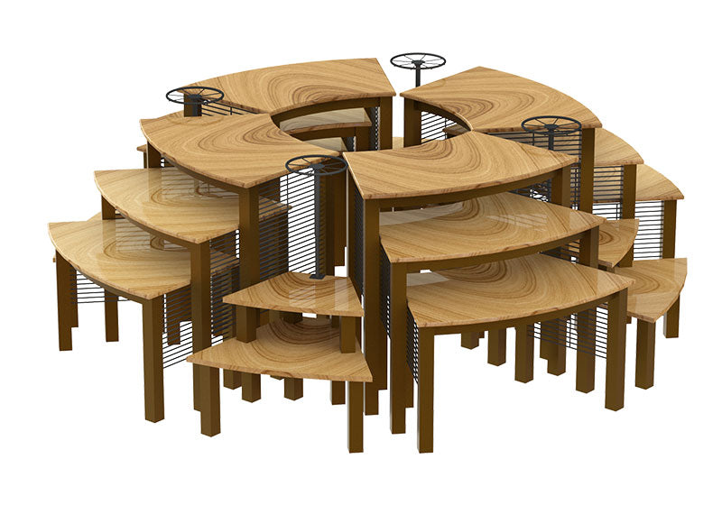 Balloon/Floral Nesting Tables [MFT-Floral-Balloon]