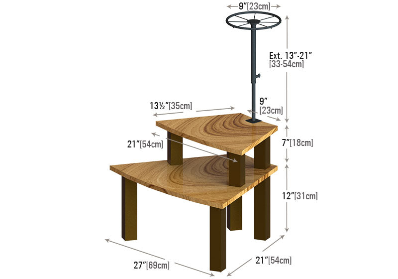 Balloon/Floral Nesting Tables [MFT-Floral-Balloon]