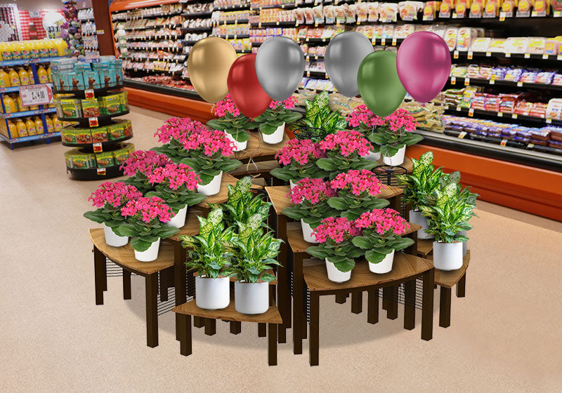 Balloon/Floral Nesting Tables [MFT-Floral-Balloon]