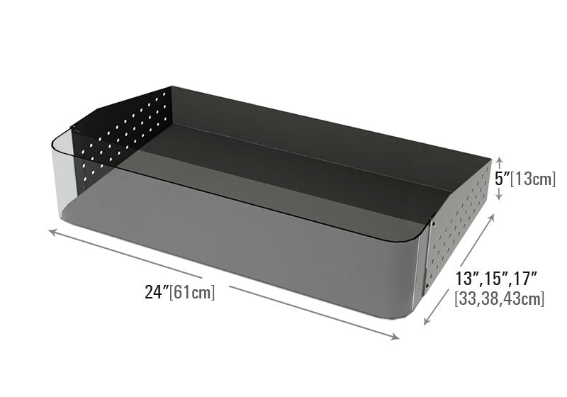 Clear Round Corners Shelf [MSD-SQ-24X]