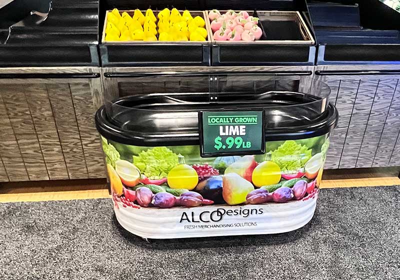 Oval Galvanized Bin [N-STO4-GT]