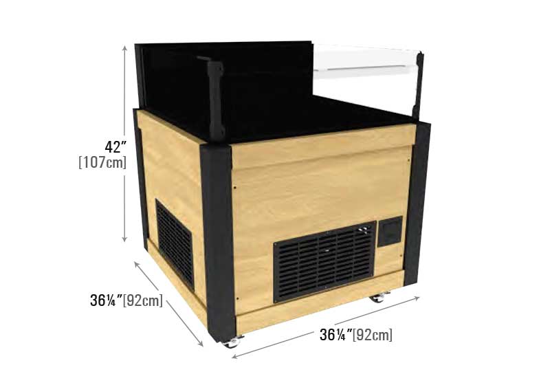 Refrigerated Merchandiser - 3.7 cu ft [RM-3x3]