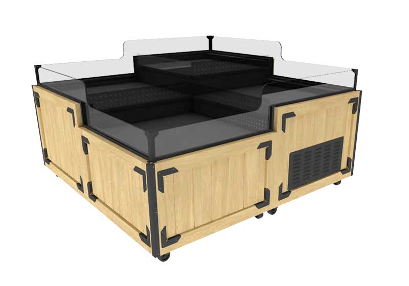 Refrigerated Merchandiser - 24 cu ft [RM-6x6-Split]