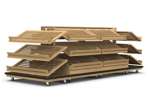 Bakery Wood Display [BAK-ARTBRD-SET]