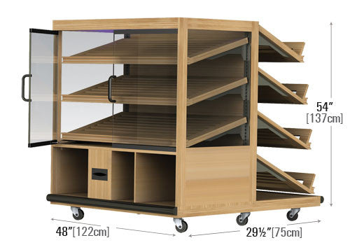 Enclosed Bakery Display [BAK-PASLS4]