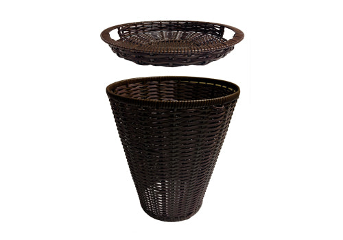 Round Baskets with Stackable Block [BKT-RD]
