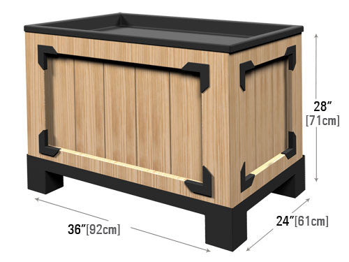 Multilevel Bin Table Series [BL700-243628]