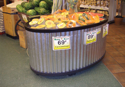 Corrugated Large Oval Bin [BLO100-COR]