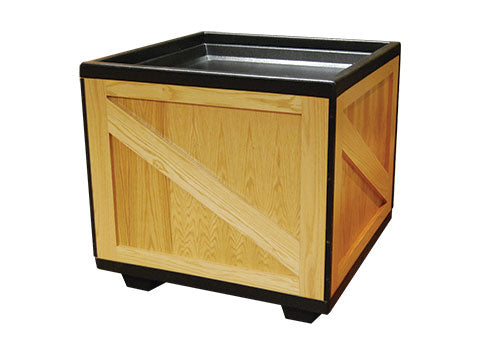 Square Orchard Wood Bin [BLS36WOOD]