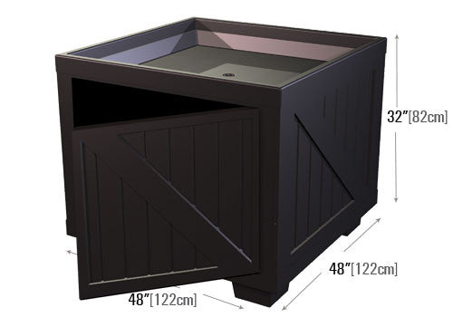 Ice Bin with Door [BLS48D]