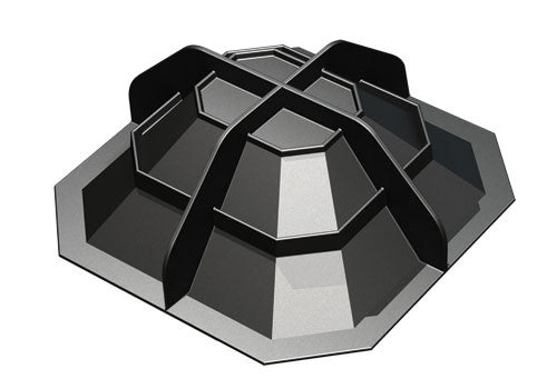 Square Bin Pyramid Riser [BLSP-36D2]