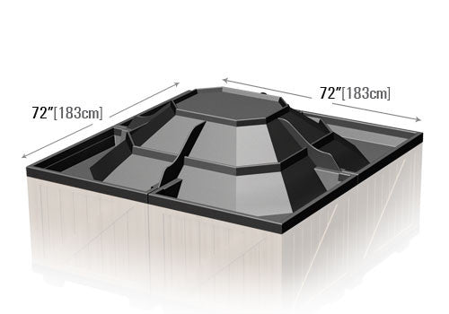 Four Bin Pyramid Riser [BLSP4]