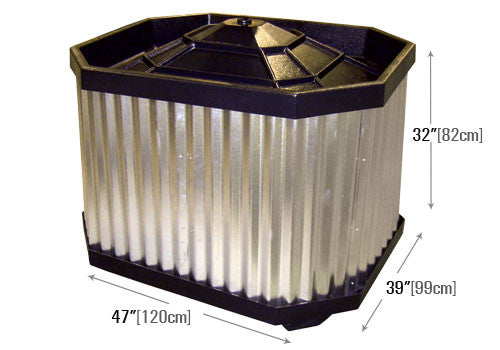 Corrugated Galvanized Steel Bin Sleeve [BLW-COR]