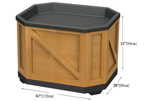 Wooden Produce Bin [BLW100-WOOD]