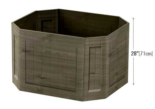 Contemporary Bin Sleeve [BLW108-PG]