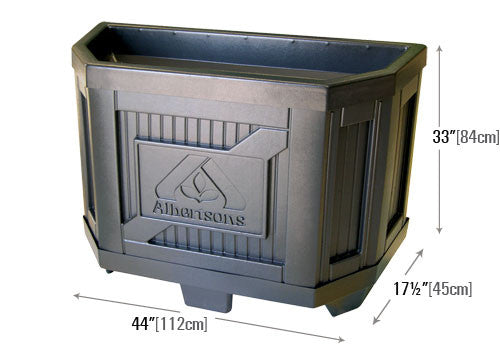 Plastic Customizable Half Bin [BLW201-COMP]