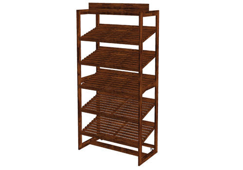 5 Shelf Bakery Display [BR250]