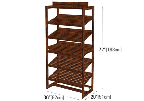 5 Shelf Bakery Display [BR250]