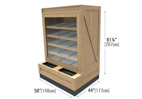 2 Door Bakery Display [BR301]