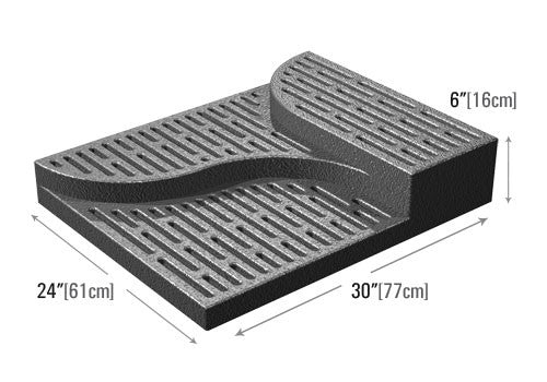 Contoured 3 Step Deli Riser [BSRX-R | BSRX-L]