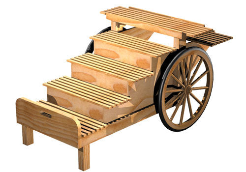 Wide Six Step Display Cart [DC100]