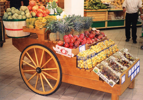 Narrow Six Step Display Cart [DC102]