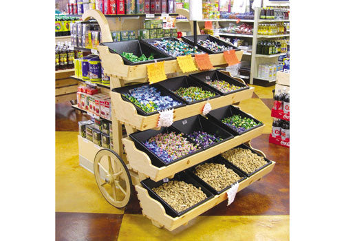 Upright 4-Tier Pushcart [DC110]