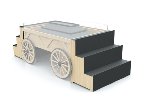 High Profile Riser Display Cart [DC400]