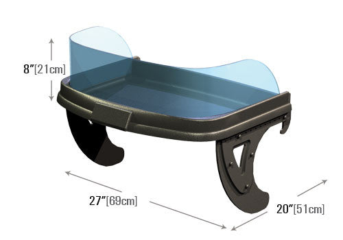 Hanging Meat Case Extender [DR35E]