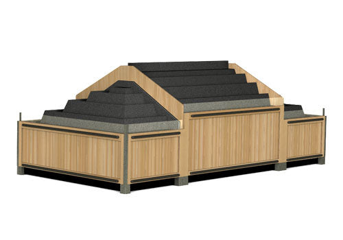 Modular Wooden Produce Table [DT2010LE]