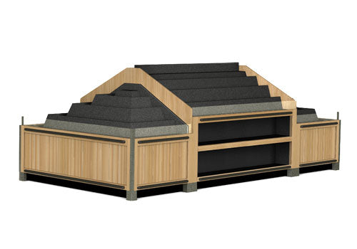 Modular Wooden Produce Table [DT2010LE]