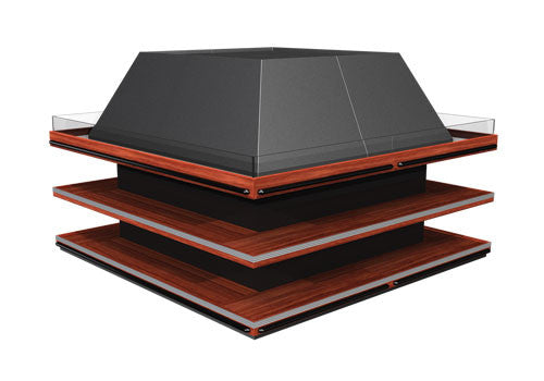 6'×6' Steel Frame Wood Table [DT2011-E]