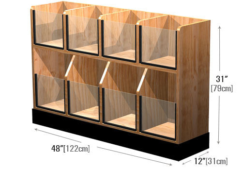 Eight Compartment Bulk Display [DT400CA]