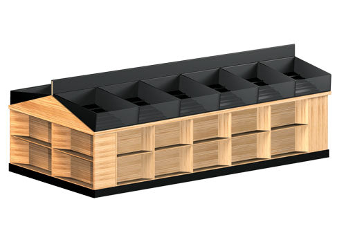 Modular Dry Table with Bulk Bin Top [DT400Z]