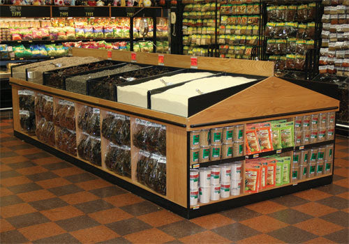 Modular Dry Table with Bulk Bin Top [DT400Z]