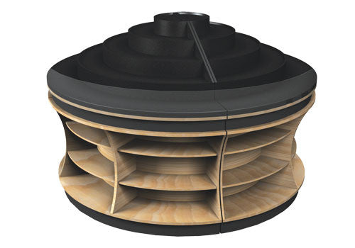 Alco Designs produce banana tables 	banana display rack