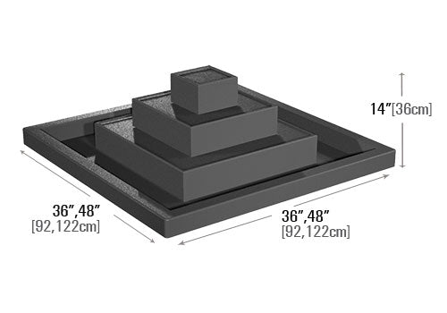 3 Step High Profile Orchard Bin Top [DTD200]