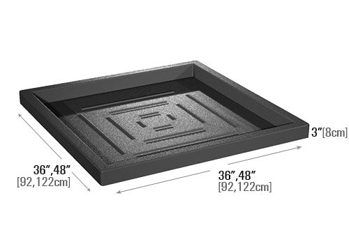 3" Deep Flat Orchard Bin Top [DTD201]