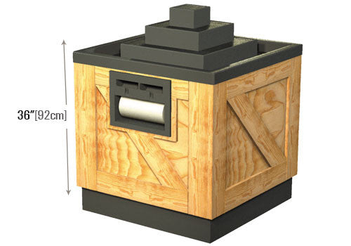 Wood Orchard Bin [DTW200B]