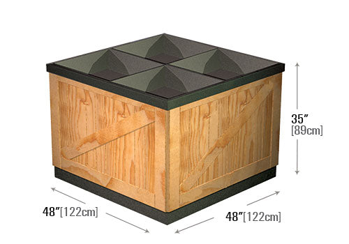 Wooden Orchard Style Bulk Bin [DTW236]