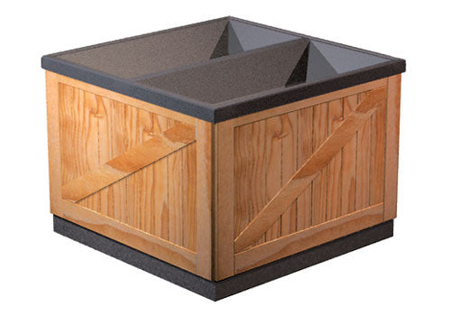 Wooden Orchard Style Bulk Bin [DTW237]