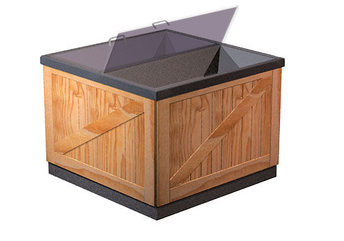 Wooden Orchard Style Bulk Bin [DTW237]