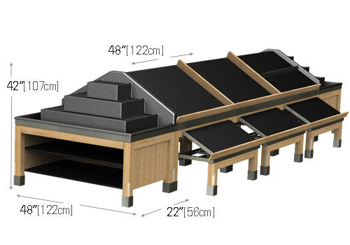 Orchard Table Produce Table Produce table riser Produce Signs Produce Merchandising Produce accessories Euro Table Euro Table Risers Metal